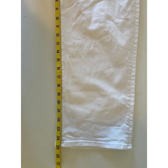 Madewell Slim Wide-Leg Jeans in Tile White - Picture 12 of 12